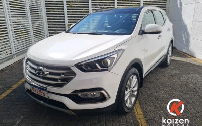 Hyundai Santa Fe 2018 Gls 3.0 V6 7 Lugares Suv Tucson Jeep Commander Teto Panoramico Kaizen Motors 1