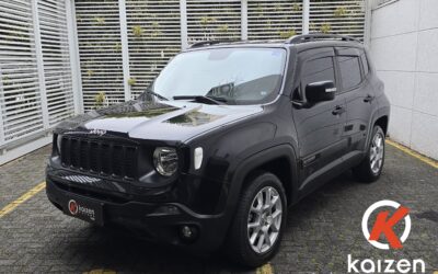 Jeep renegade sport 2021 1.8 automatico suv carro veiculo usado a venda uber kaizen motors 1