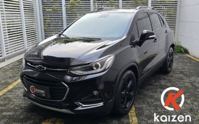 Gm chevrolet tracker midnight premier ltz 2019 1.4 turbo suv carros veiculos usados a venda sp kaizen motors
