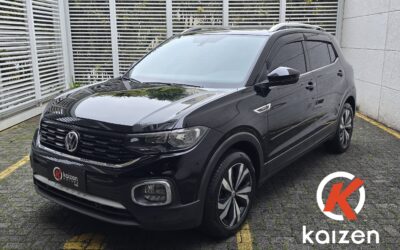 Vw volks volkswagen tcross 2021 highline comfortline 1.4 turbo automatico suv uber black veiculos carros a venda kaizen motor
